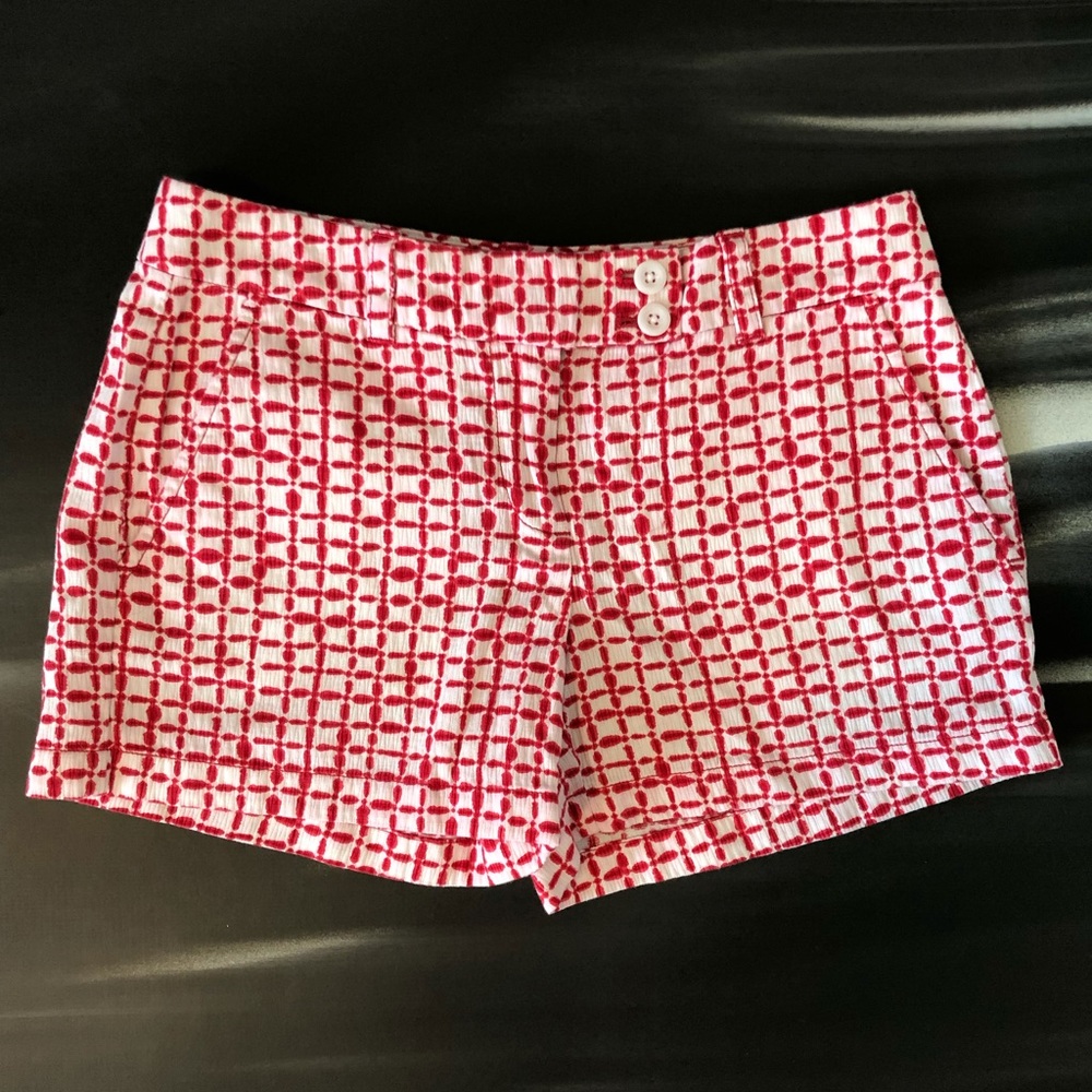 Vineyard Vines red & white shorts size 00